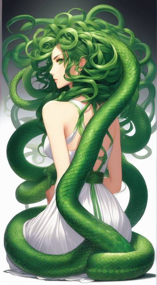 Return of the Medusa - AI Generated Erotica - #32