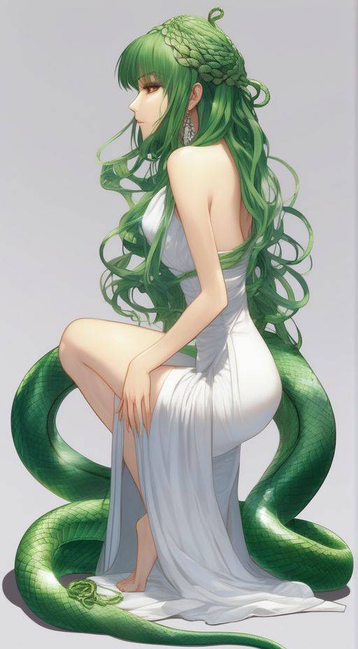 Return of the Medusa - AI Generated Erotica - #36
