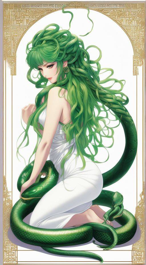 Return of the Medusa - AI Generated Erotica - #34