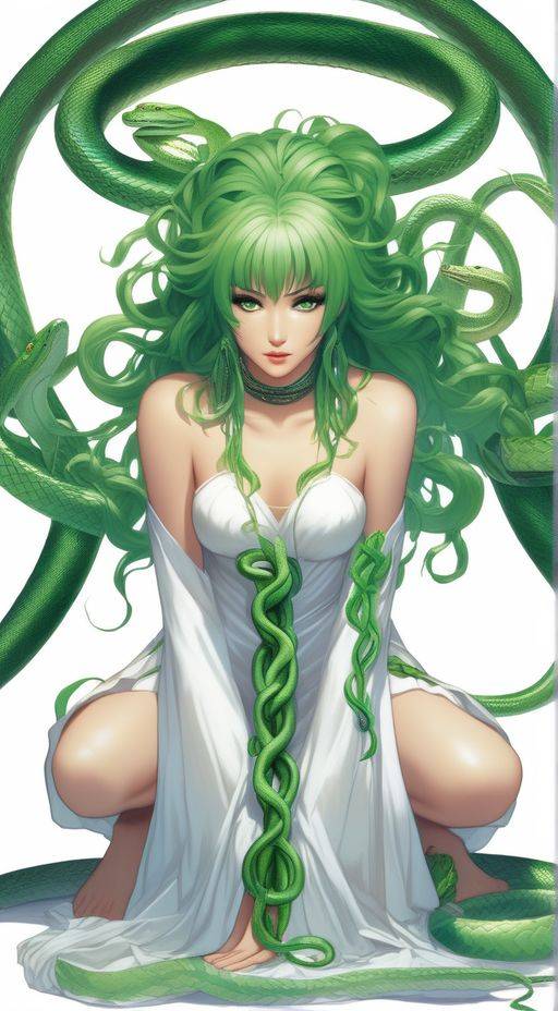 Return of the Medusa - AI Generated Erotica - #28
