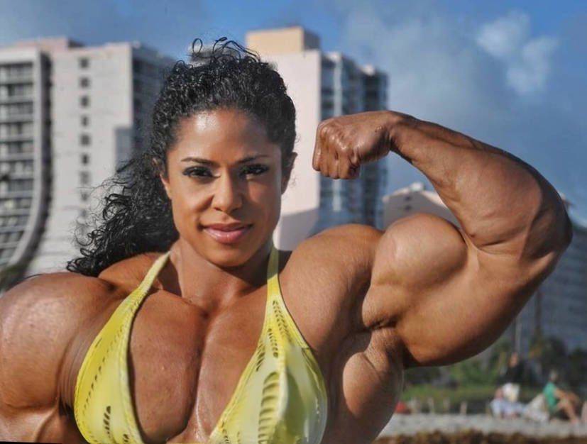 Ripped ebony women - #12