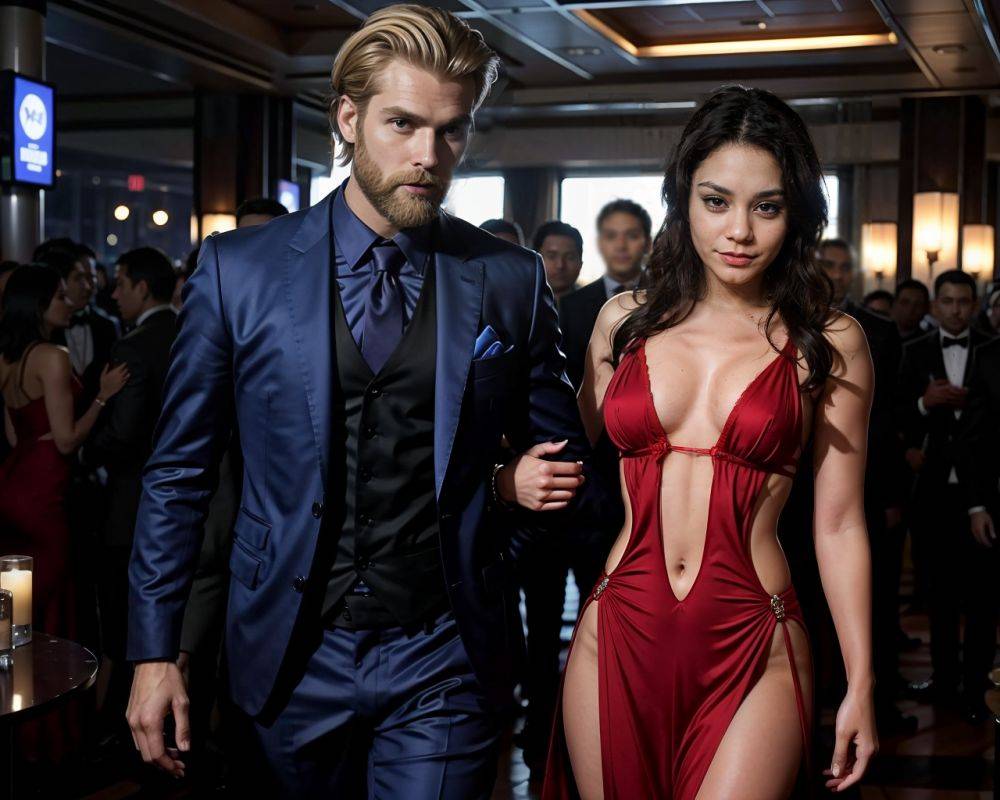 Vanessa Hudgens sexy and nude (Cyberpunk AI Erotica) - #6
