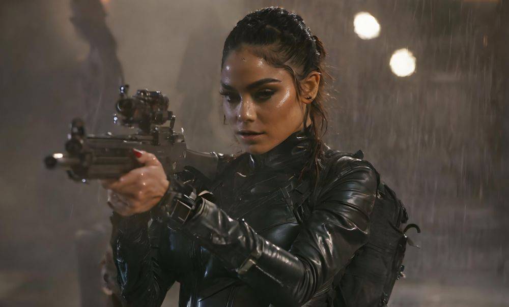 Vanessa Hudgens sexy and nude (Cyberpunk AI Erotica) - #9