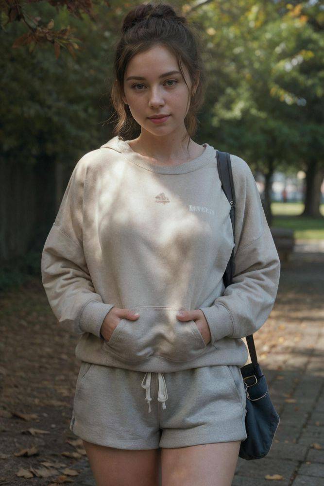 POV your first college girlfriend - #1