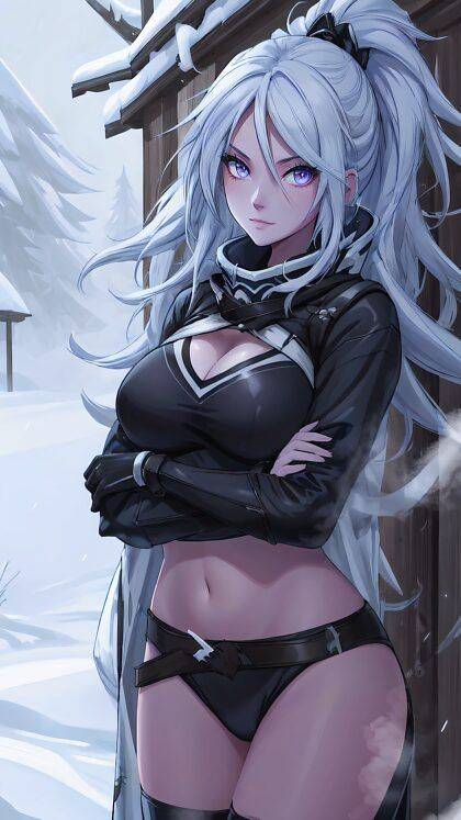 Let her in already, it's chilly out there. - #4