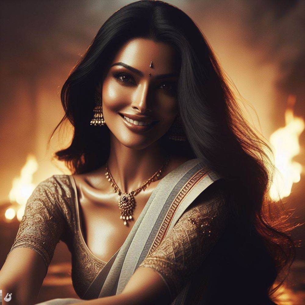 Indian Warrior Woman - #3