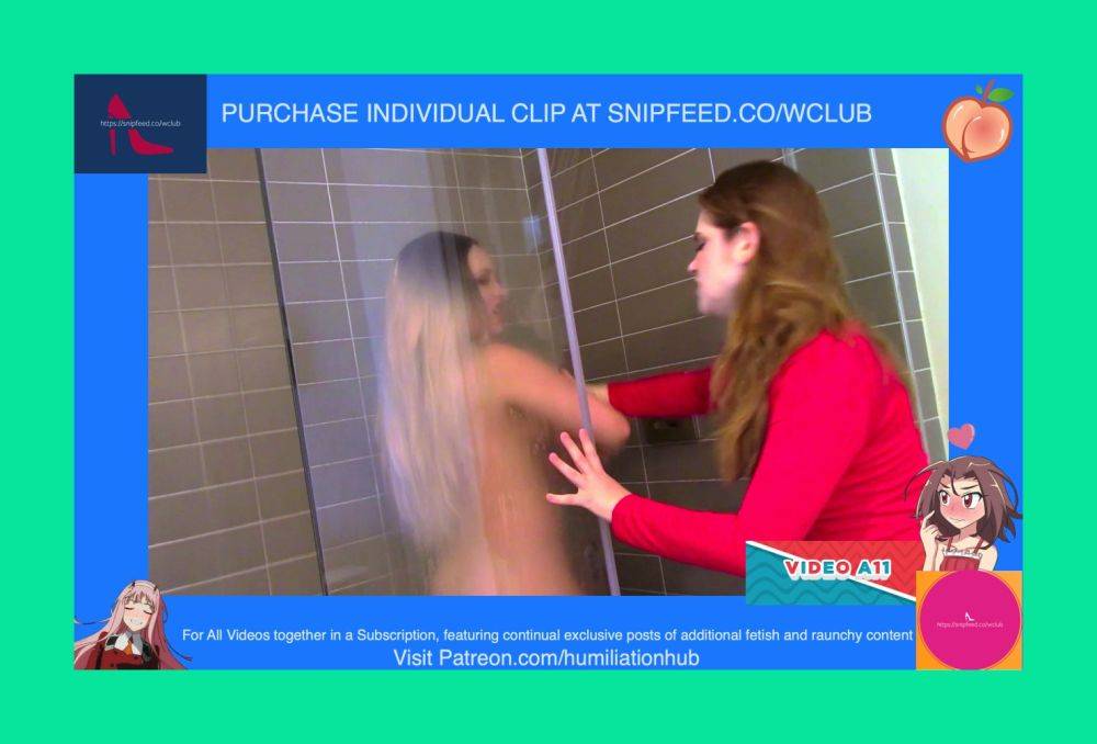 MAID GETS REVENGE ON RUDE BLONDE STRIPPED NAKED TIED UP FOR HOUSE PARTY GUESTS TO SEE MUDDY MESSY AI - #7