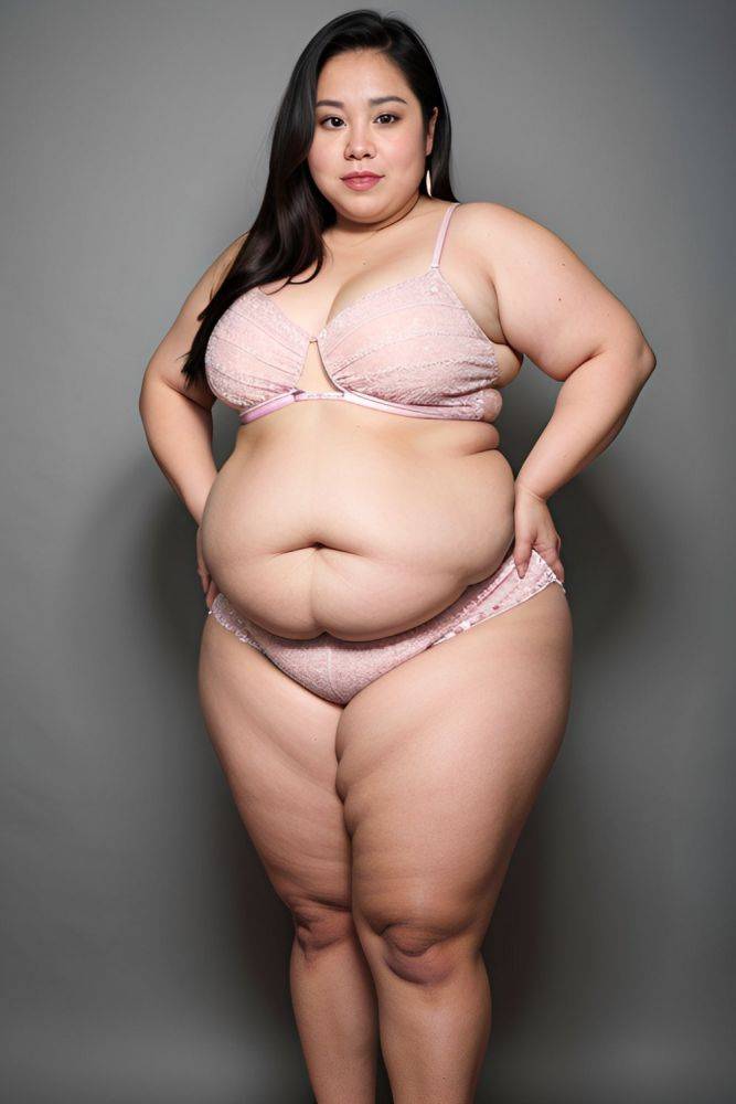 Thick and Chubby Asian Women AI - #12
