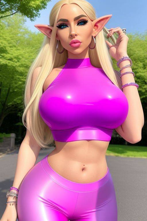 Cumbrained Bimbo Elves (AI Generated) - #5