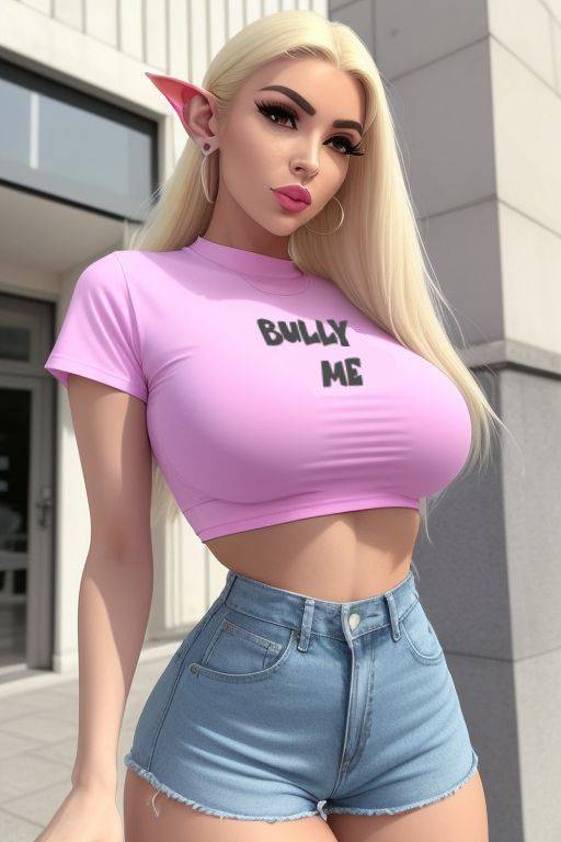 Cumbrained Bimbo Elves (AI Generated) - #3