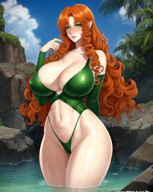 AI ART COLLECTION 72 (REDHEAD, IRISH) - #2