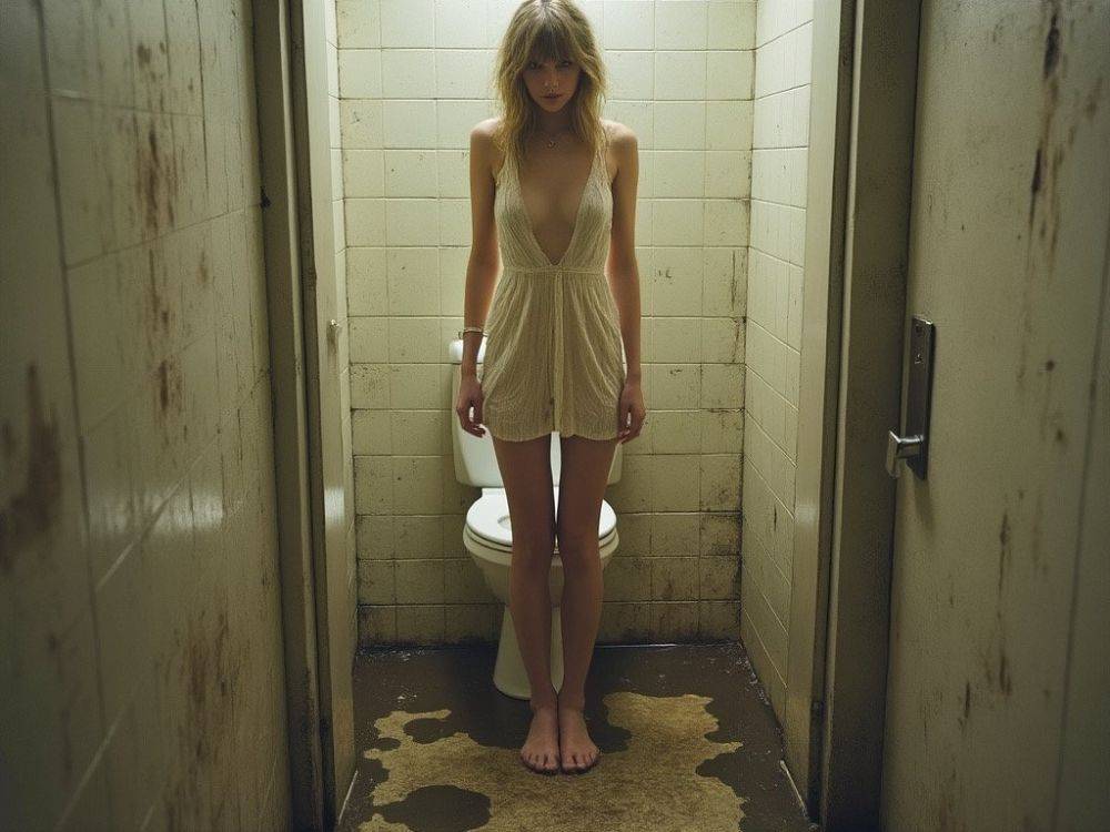 AI Taylor Swift - Dirty Bathroom Stall - #8