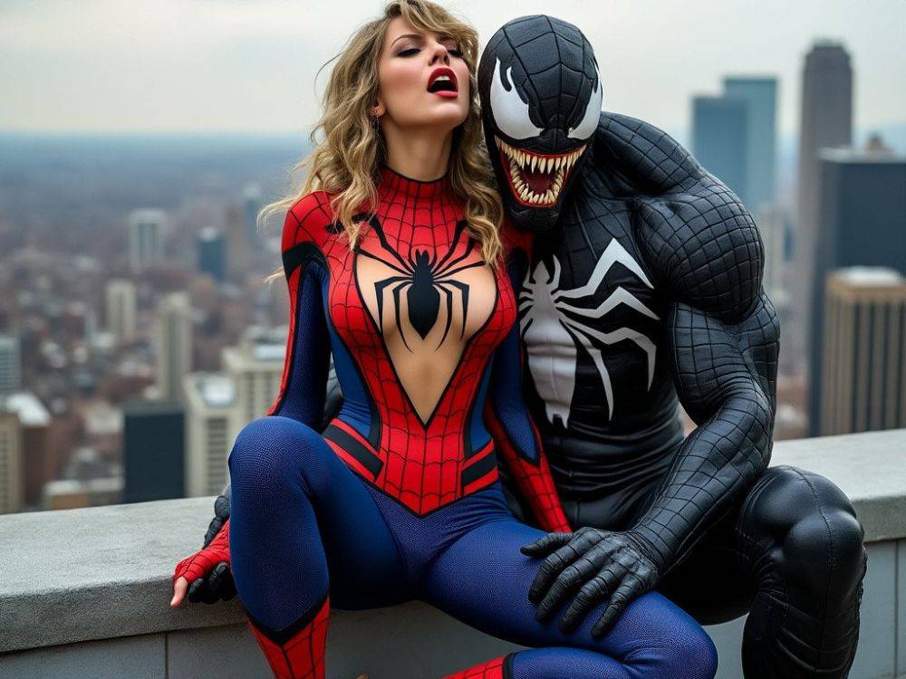 AI Taylor Swift - Spider-Girl & Venom - #4