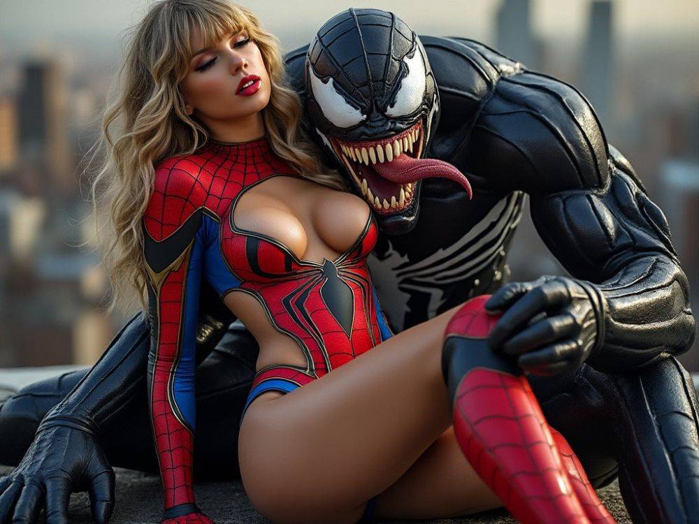 AI Taylor Swift - Spider-Girl & Venom - #10