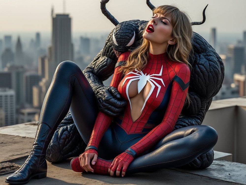 AI Taylor Swift - Spider-Girl & Venom - #1