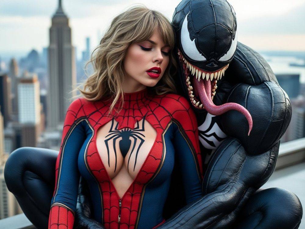 AI Taylor Swift - Spider-Girl & Venom - #15