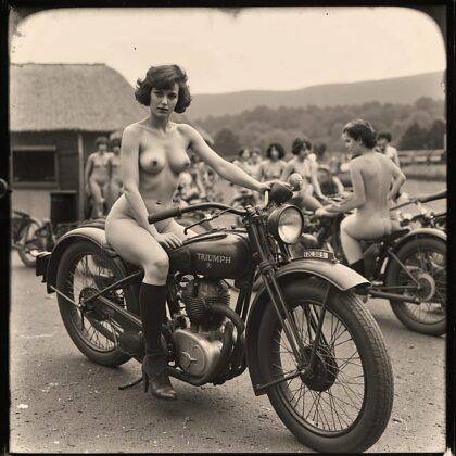 Photos of motorcycles found in attic of newly purchased house...1930? - #21