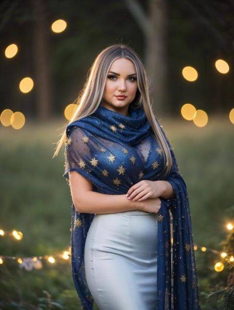 Pretty AI generated babe Girona shows her perfect tits & her sexy bush - #7