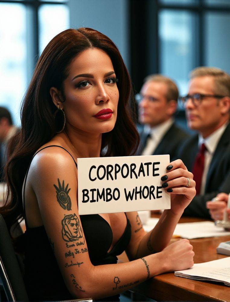 Halsey Corporate Bimbo Whore AI - #13