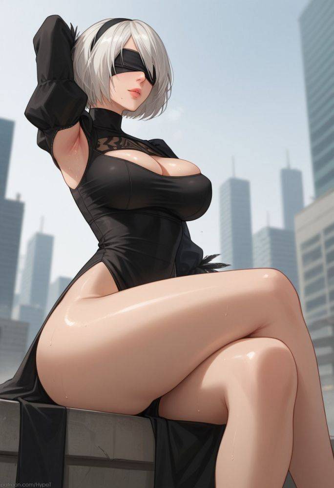 Nier 2B AI Hentai - #3