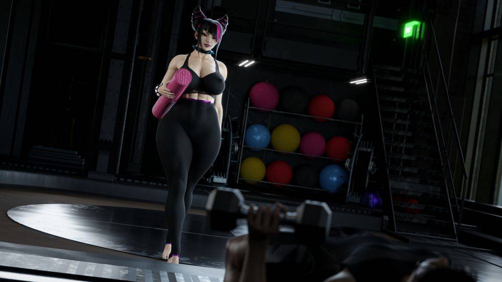 Juri han hentai NSFW pics nudes art anime 3D animation AI genetared pawg feet big ass oil - #1