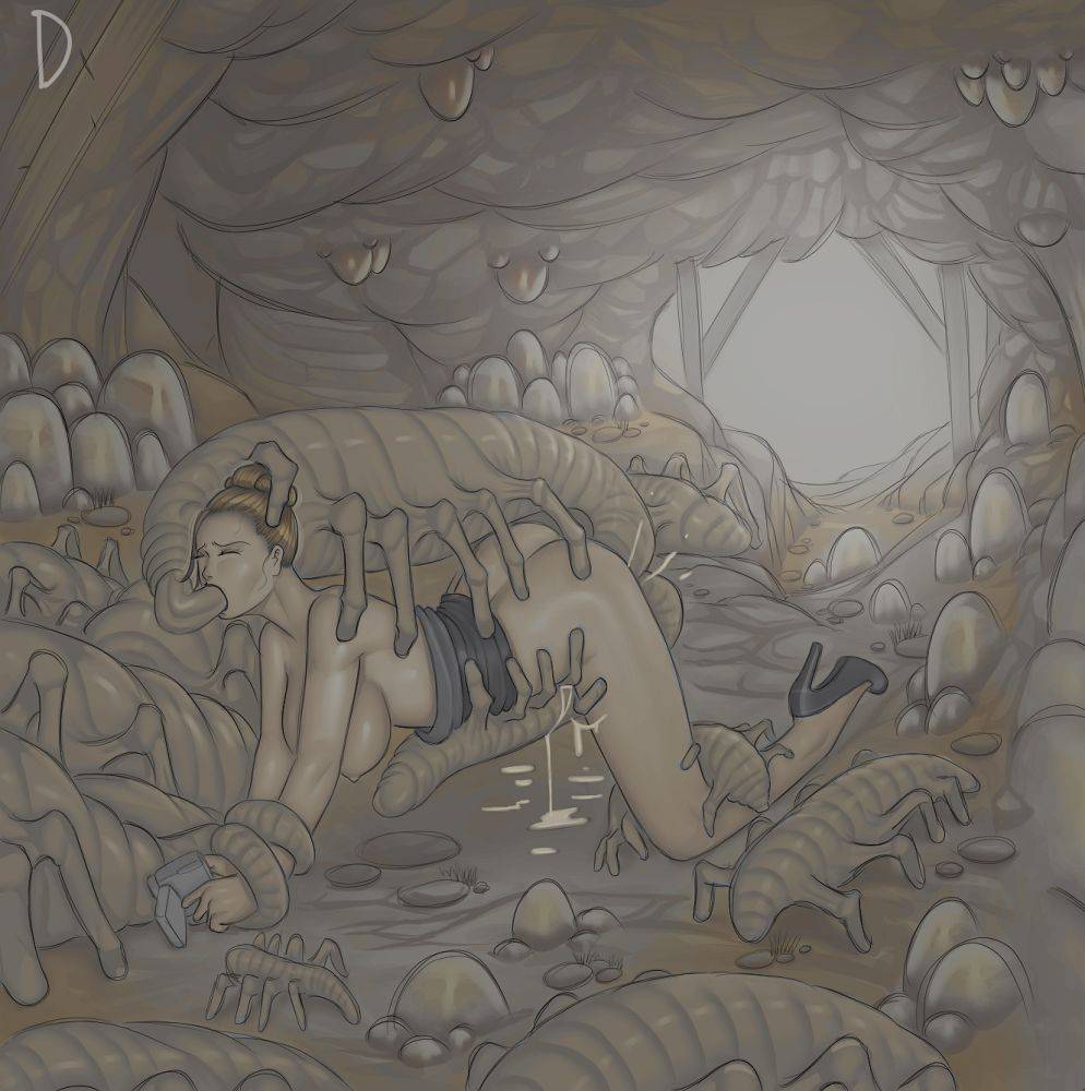 AI genetared tentacle hentai dickgirl futa NSFW pics art anime 3D animation - #14