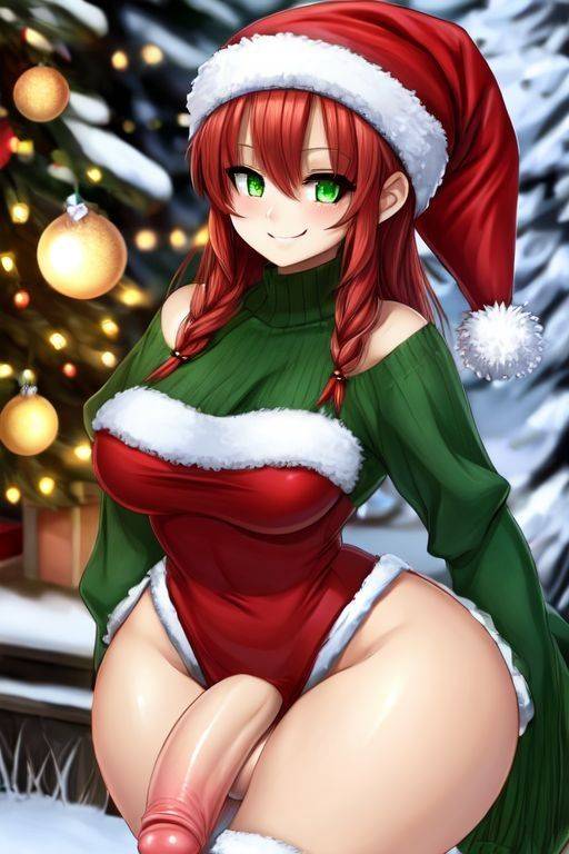 Holiday Futanari | My gift from me to you is two albums of AI porn! Happy Holidays! - #15