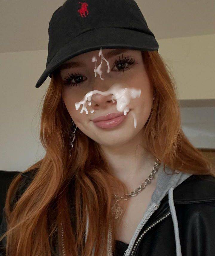 Ai porn and nudes/cumfaces of my hot ginger gf(18+) - #13
