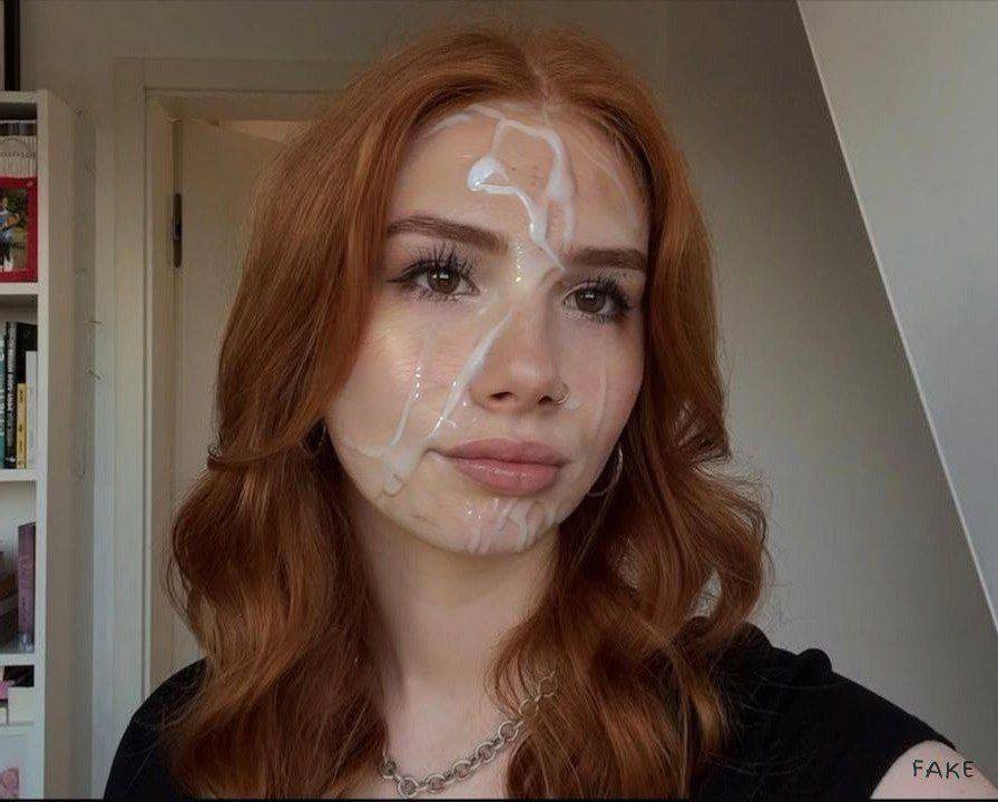 Ai porn and nudes/cumfaces of my hot ginger gf(18+) - #25