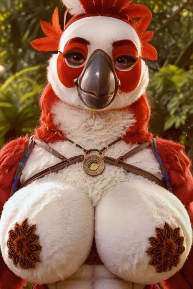 Furry's from Central America Indigenous (AI Furry Women Set) - #6