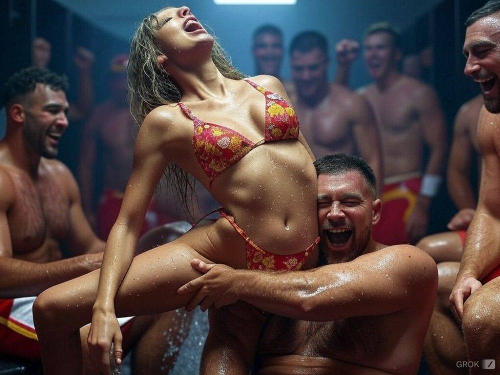 AI Taylor Swift - Locker Room With Friends - #26