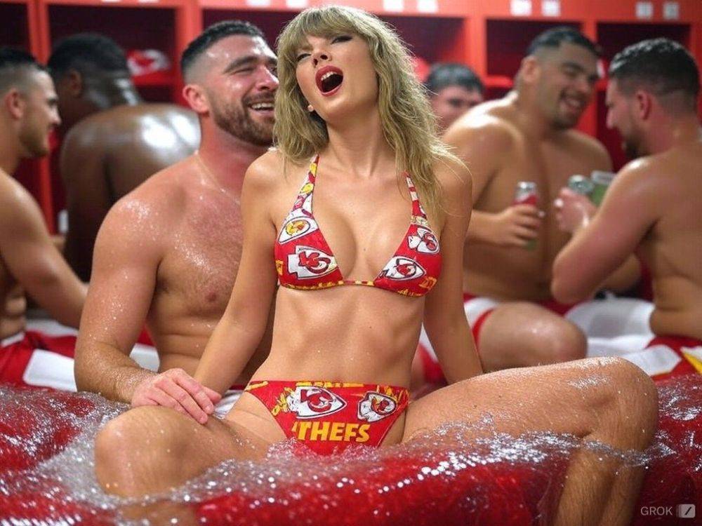 AI Taylor Swift - Locker Room With Friends - #15