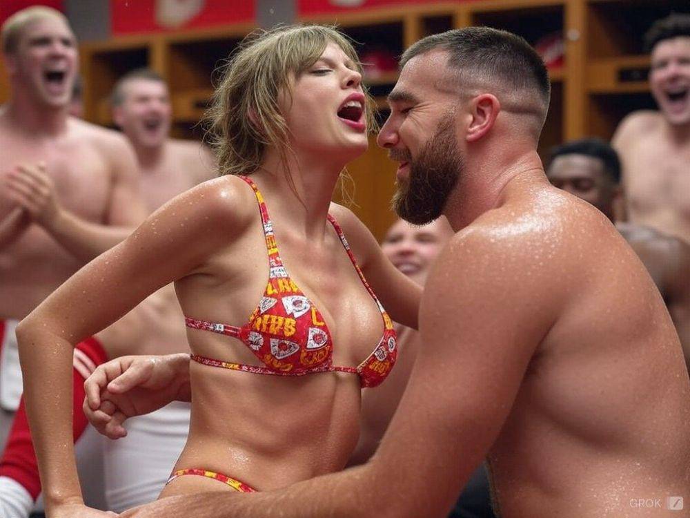 AI Taylor Swift - Locker Room With Friends - #5