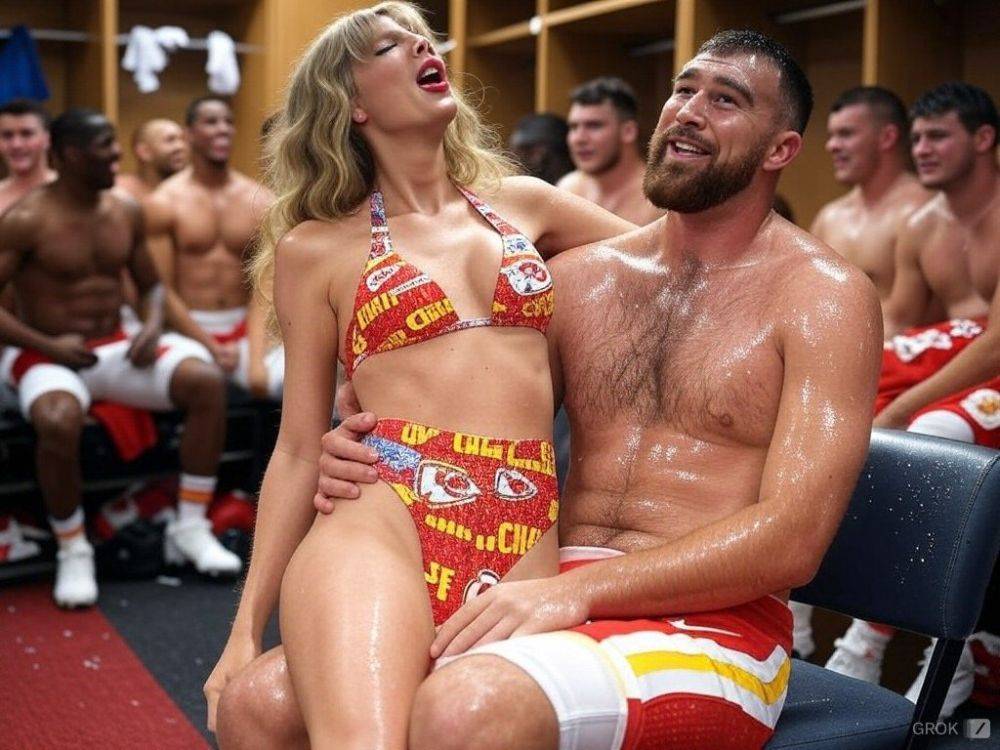 AI Taylor Swift - Locker Room With Friends - #14