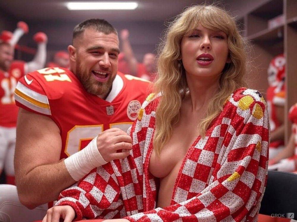 AI Taylor Swift - Locker Room With Friends - #7