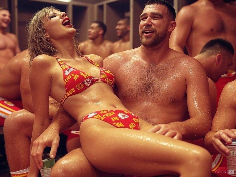 AI Taylor Swift - Locker Room With Friends - #16
