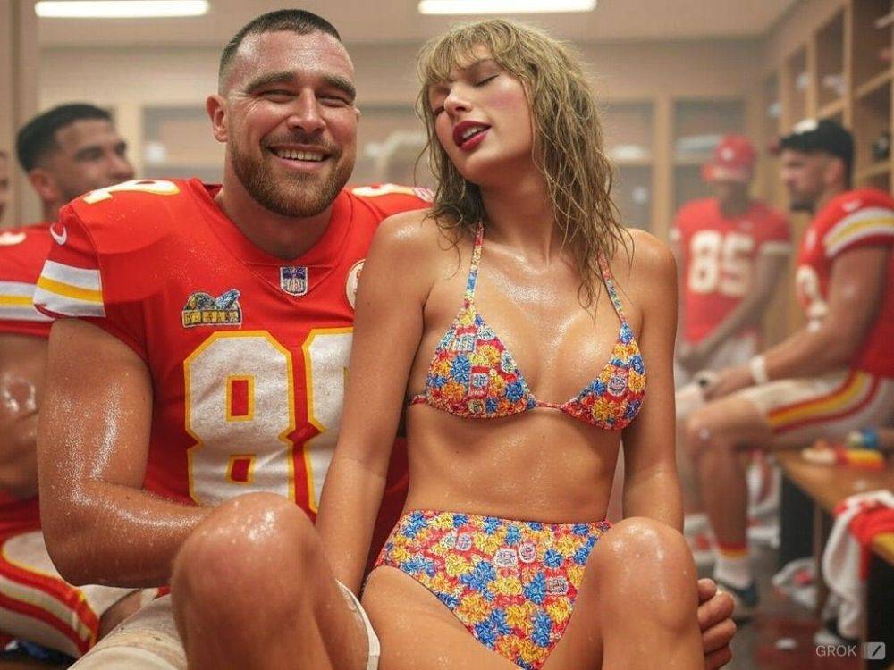 AI Taylor Swift - Locker Room With Friends - #11