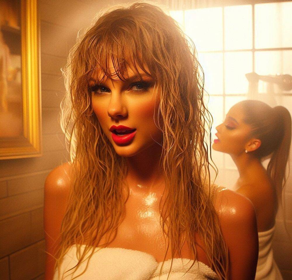 Ariana Grande & Taylor AI Ariana & TaylorWould make for a great Fantasy Threesome ??? - #6