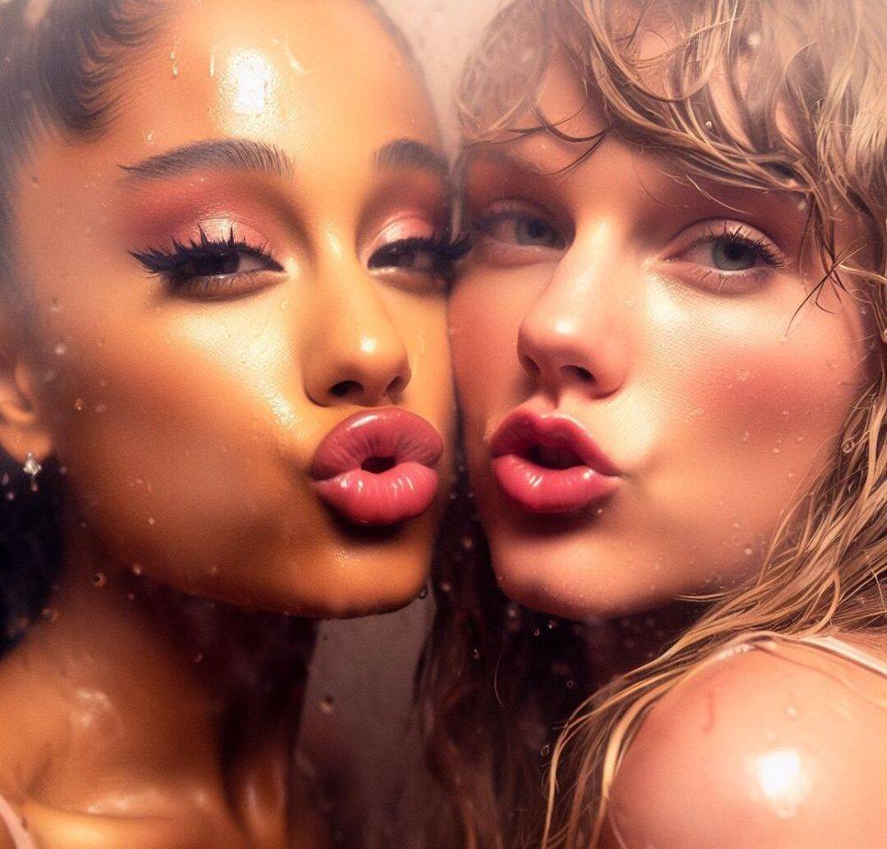 Ariana Grande & Taylor AI Ariana & TaylorWould make for a great Fantasy Threesome ??? - #15