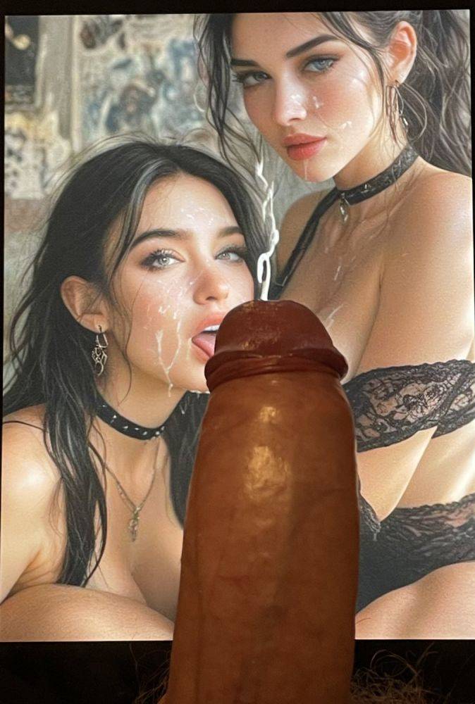 AI goth girls (Novae420) cock tribute - #3