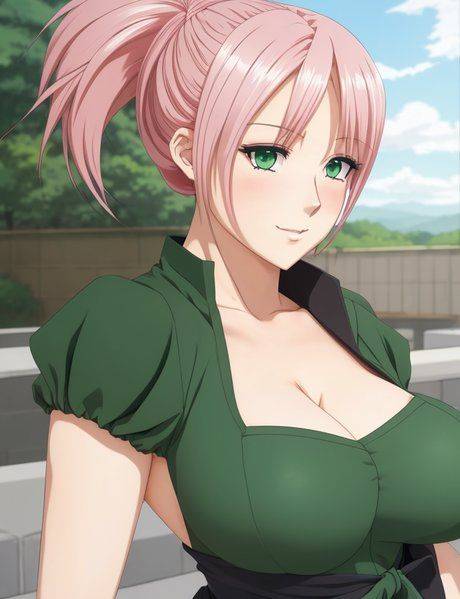 Beautiful Hentai model shows off her petite body & her big boobs - #2