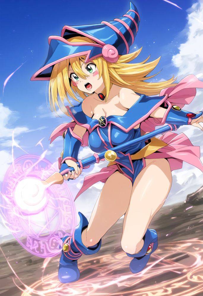 (Ai Pics) My Wife Dark Magician Girl from Yu-Gi-Oh!: Part 14 (Not Mine) - #29
