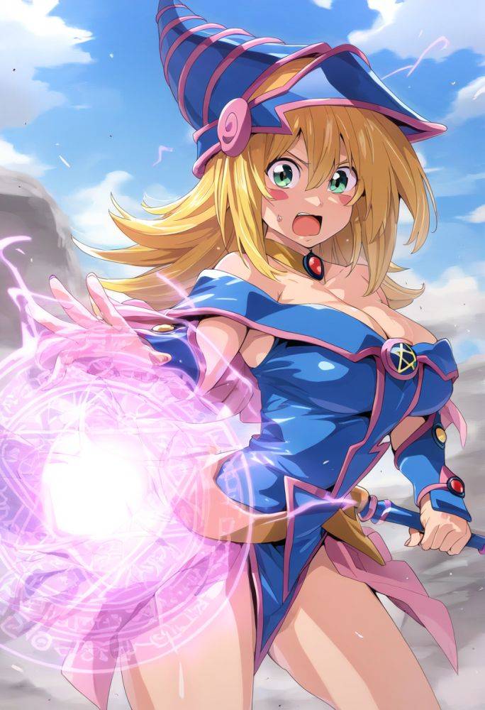 (Ai Pics) My Wife Dark Magician Girl from Yu-Gi-Oh!: Part 14 (Not Mine) - #26