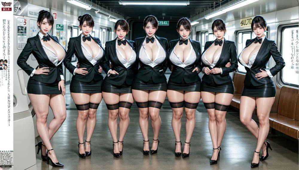 Big breasts Office Ladys! - AI Generated - #1