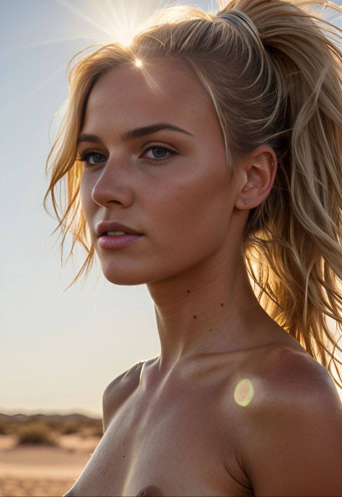 Blonde Australian Woman - #4