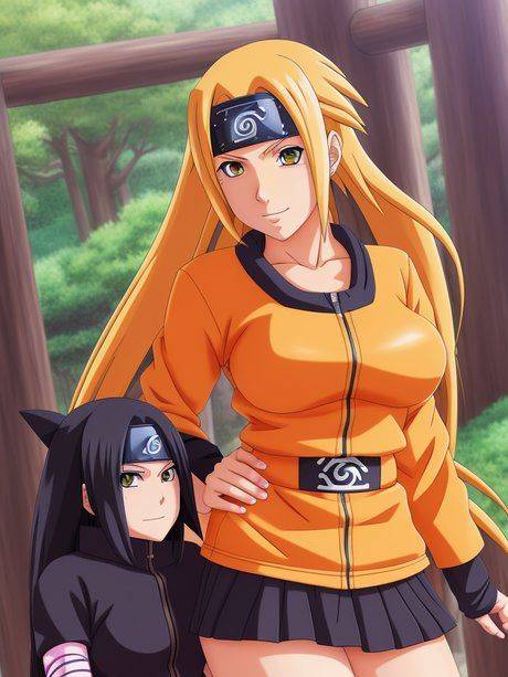 Pretty AI generated Hentai babes show off their stunning big boobs - #6