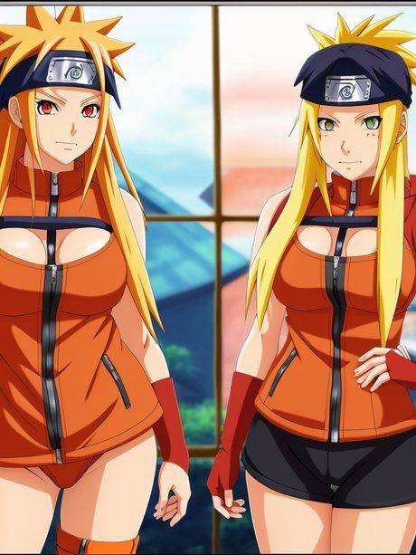 Pretty AI generated Hentai babes show off their stunning big boobs - #7