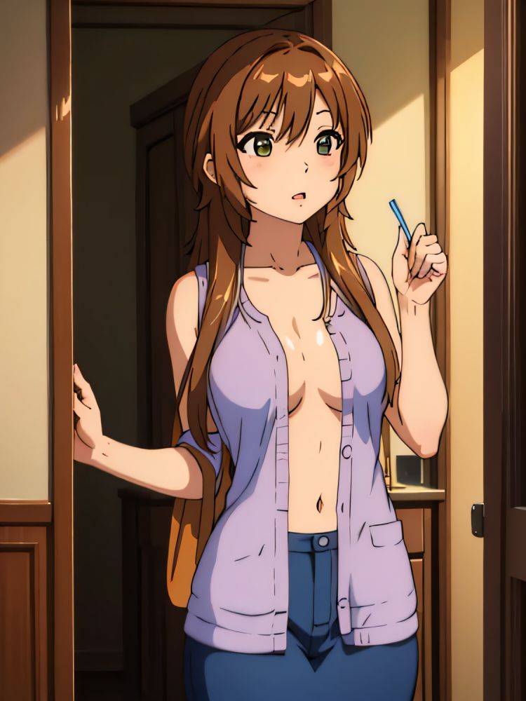 Shiina from Gourmet Girl Graffiti - AI Generated Erotica - #2