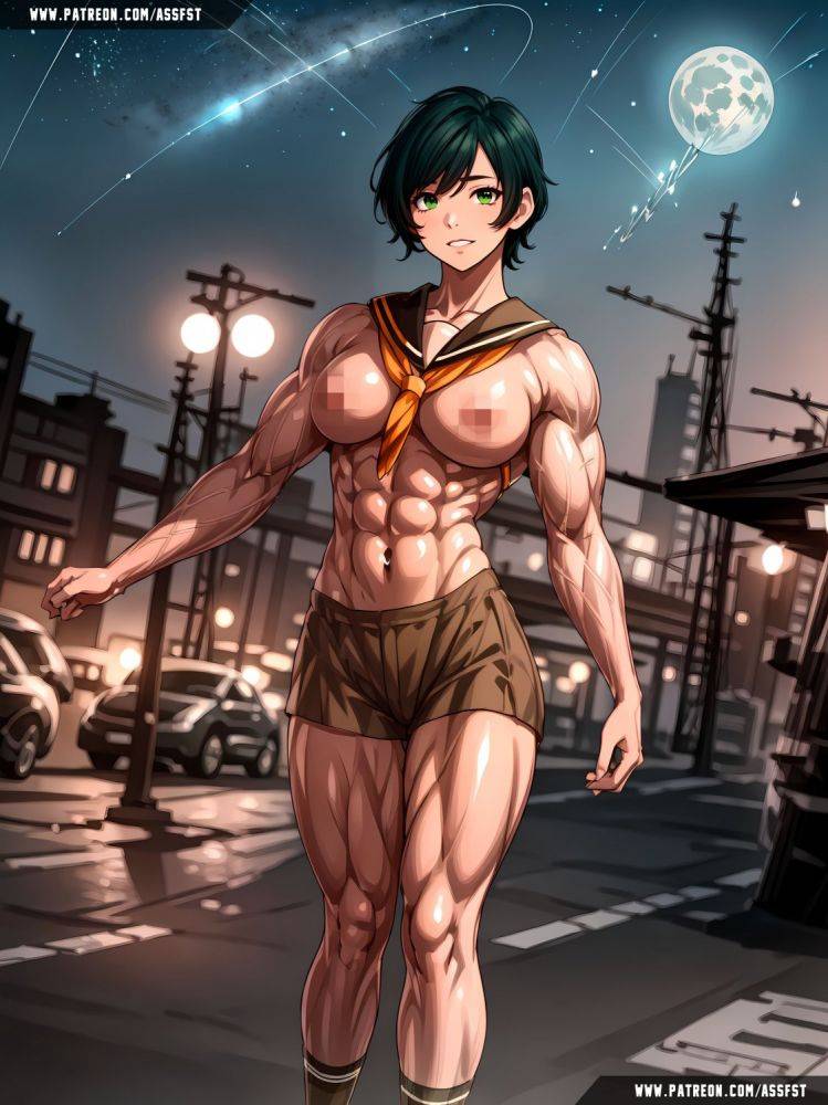 Mogami Muscle Growth AI Animation - #8