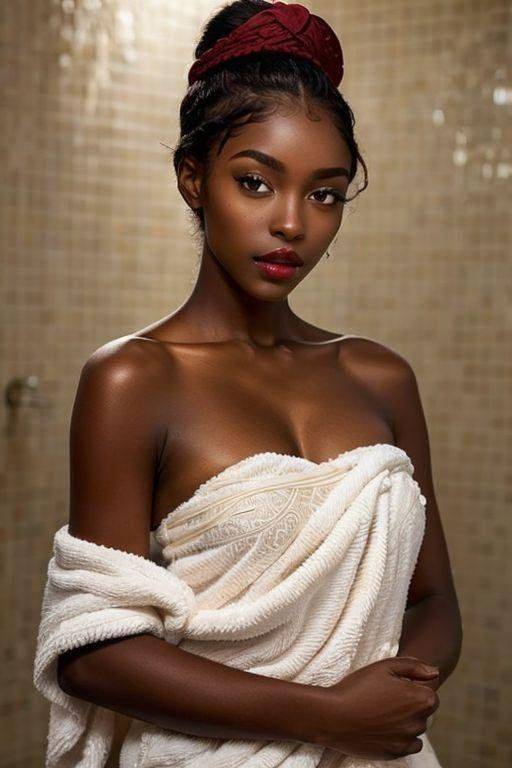 Ready for shower (AI generated) - #10